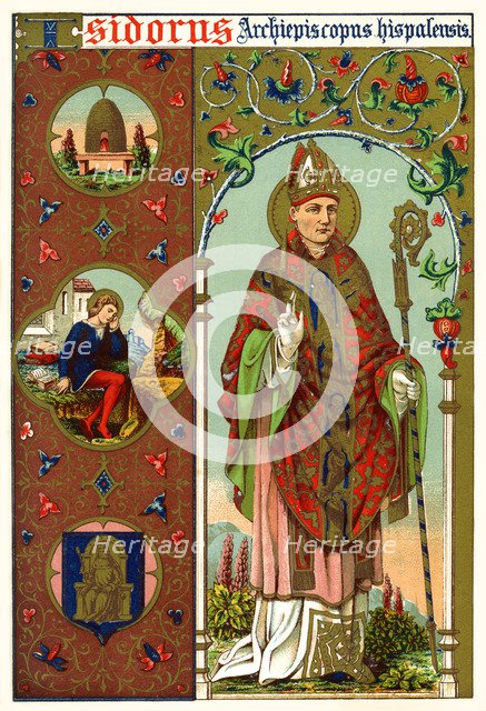 St Isidore, 1886. Artist: Unknown