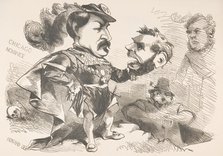 Chicago Nominee: "I knew him, Horatio; a fellow of infinite jest...Where be your gibes now..., 1864. Creator: John L Magee.