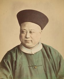 [Chinese Gentleman], 1870s. Creator: Baron Raimund von Stillfried.