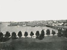 View from the Government Buildings, Victoria, Canada, 1895. Creator: William Notman & Son.