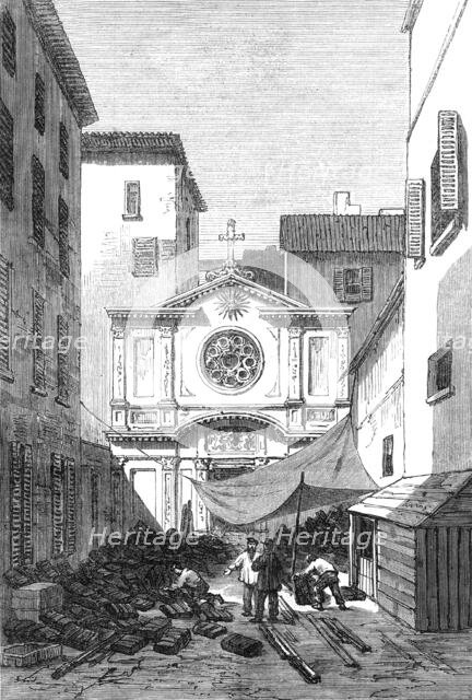 College of the Jesuits, Marseilles, 1871. Creator: Unknown.