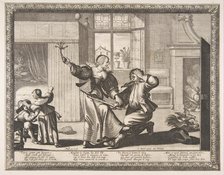 Husband-Beater, ca. 1633. Creator: Abraham Bosse.