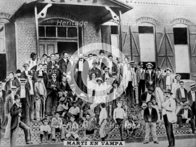 Marti in Tampa, (1892),1920s. Artist: Unknown