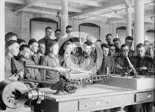 Military Training, 1917 or 1918. Creator: Harris & Ewing.
