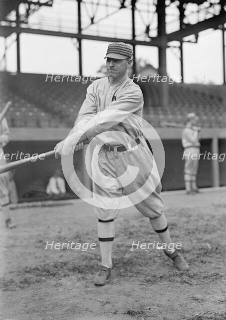 Tom Daley, Philadelphia Al (Baseball), 1913. Creator: Harris & Ewing.