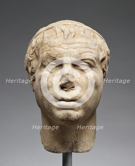 Portrait Head of a Man, 75-50 BC. Creator: Unknown.