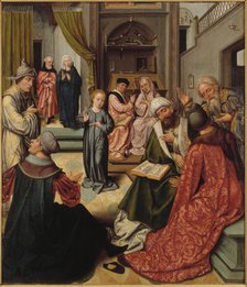 Christ among the Doctors, 1515. Creator: Master of 1518.