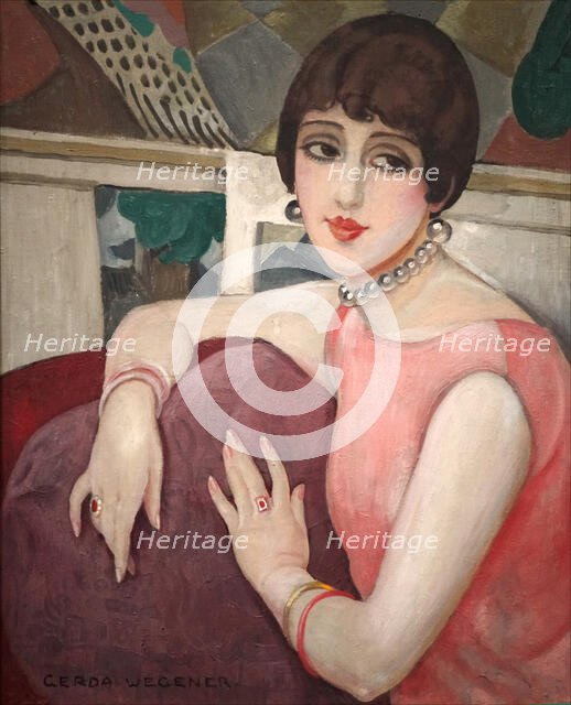 Lily, 1922. Creator: Wegener, Gerda (1886-1940).