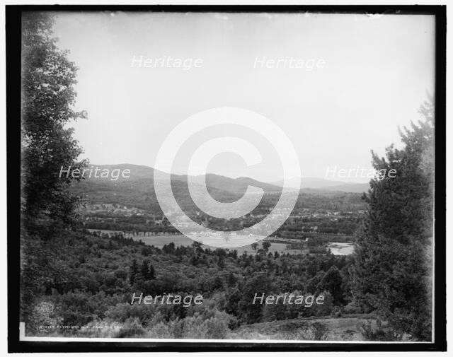 Plymouth, N.H., from the east, c1907. Creator: Unknown.