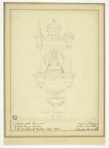 The Monument of Doctor Lawrence Humphrey, n.d. Creator: John Flaxman.