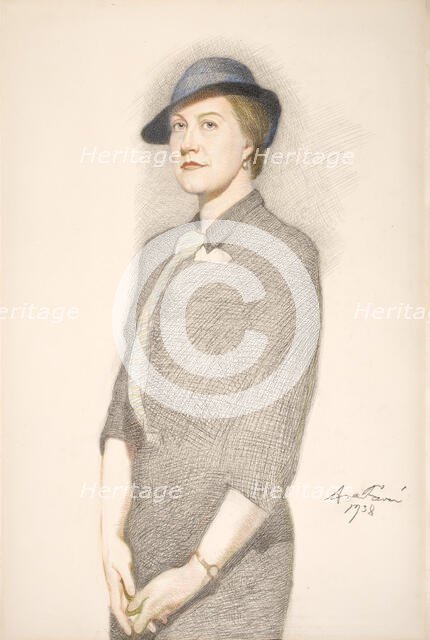 Toini Nikander (Antonietta Toini), 1938. Creator: Antti Faven.