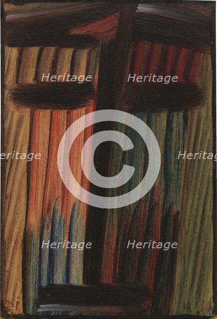 Great Meditation (November, 1936, No. 17), 1936. Creator: Javlensky, Alexei, von (1864-1941).