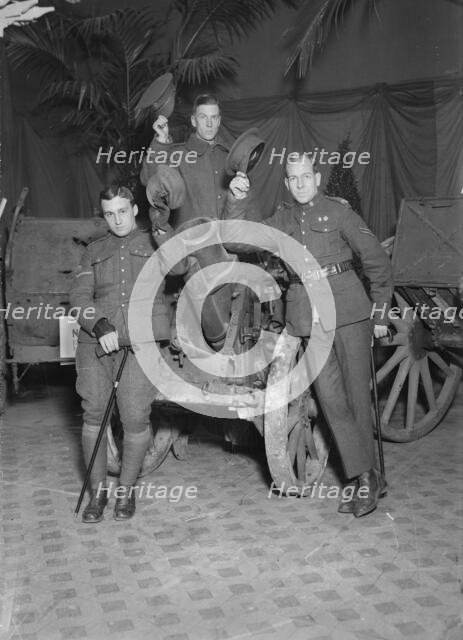Howitzer at Hero Land, 1917. Creator: Bain News Service.