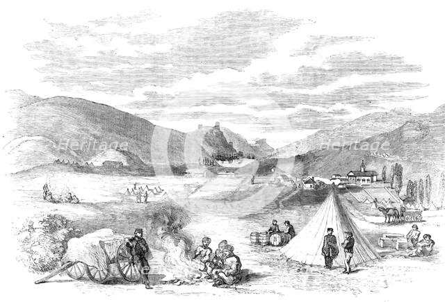 Balaclava, the Scene of the Successful Cavalry Charge, 1854. Creator: Unknown.