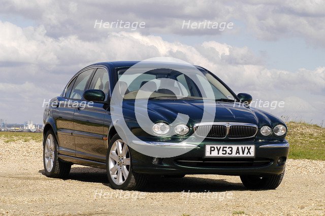 2003 Jaguar X Type 3L. Artist: Unknown.