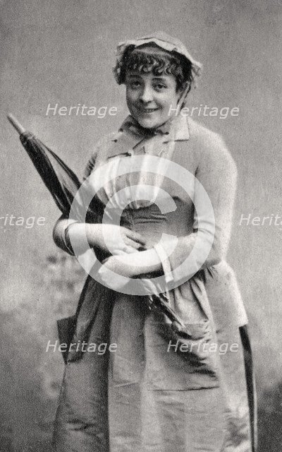 Anna Judic, French comic actress, 1875. Artist: Unknown