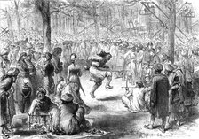 Seepee Fair, near Simla, in the Himalayas, 1881. Creator: Unknown.