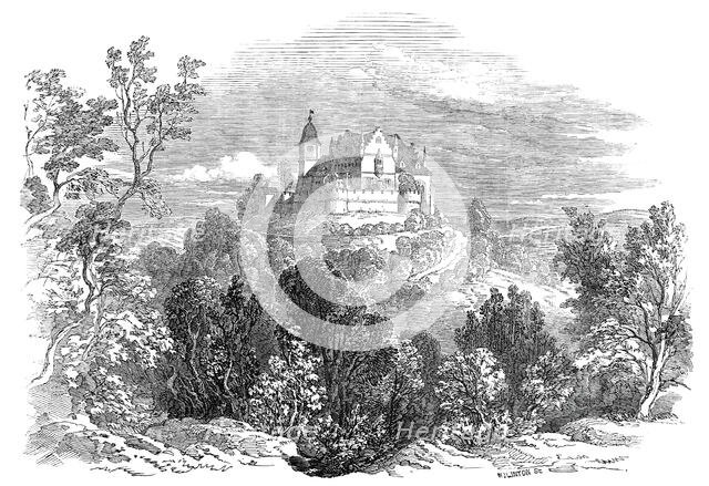 Schloss Kalenberg - from His Royal Highness Prince Albert's drawing, 1845. Creator: Unknown.