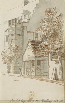 House of Mr. D'Ablaing at the Bisschopshof in Utrecht, c.1783-c.1797. Creator: Johannes Huibert Prins.