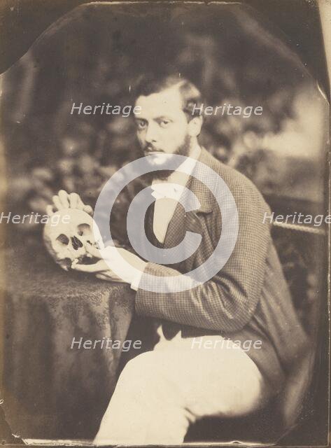 A Vanitas, c. 1856. Creator: Jean-Baptiste Frénet.