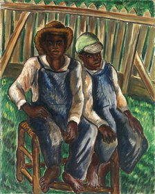 Brothers, 1934. Creator: Malvin Gray Johnson.