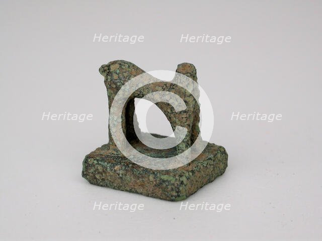 Seal with Quadruped, Geometric Period (800-600 BCE). Creator: Unknown.