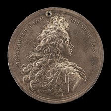 Joseph I, 1678-1711, Holy Roman Emperor 1705 [obverse], 1705. Creator: Johann Georg Seidlitz.