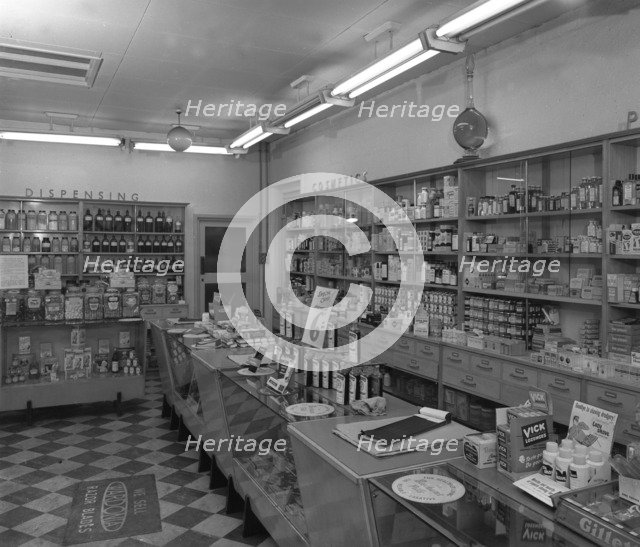 New Lodge Road Co-op self service supermarket, Barnsley, South Yorkshire, 1957. Artist: Michael Walters