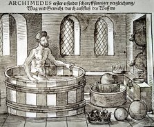 Archimedes, Greek scientist (287-212 aC).