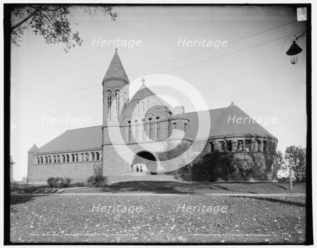 Billings Library, University of Vermont, c1902. Creator: Unknown.