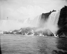 American Falls, Cave of the Winds, Niagara Falls, New York, ca 1900. Creator: Unknown.