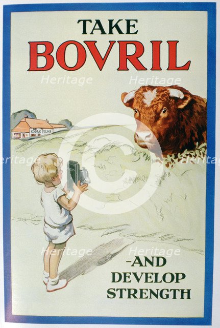 Bovril advert, 1930. Artist: Unknown