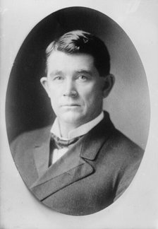 J. Frank Hanly, cameo portrait, 1916. Creator: Bain News Service.