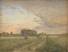 Summer landscape, 1877. Creator: Joakim Skovgaard.