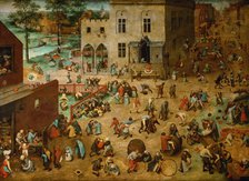 Children’s Games, 1560. Artist: Bruegel (Brueghel), Pieter, the Elder (ca 1525-1569)