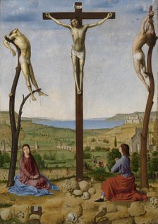 Calvary, 1475. Creator: Antonello da Messina.