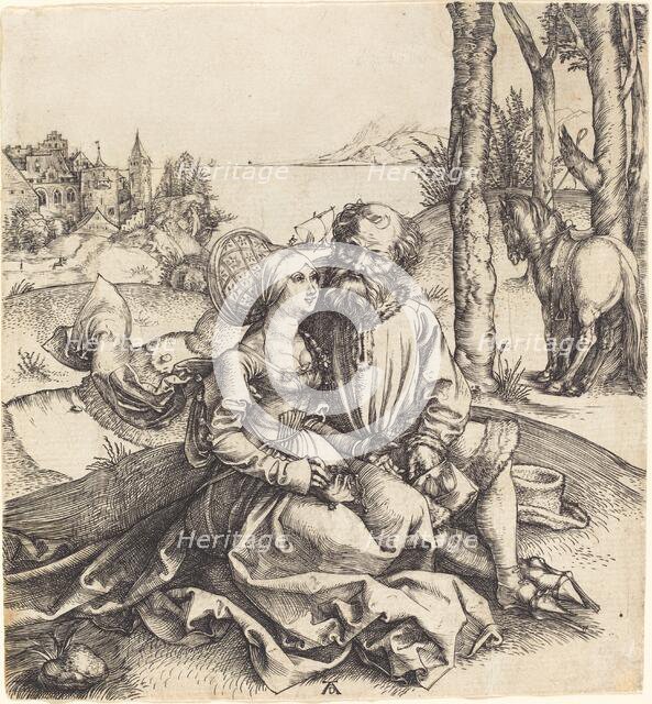 The Ill-Assorted Couple, 1495/1496. Creator: Albrecht Durer.