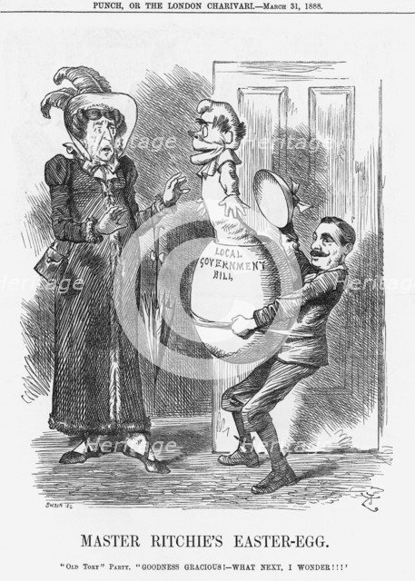 'Master Ritchie's Easter-Egg', 1888. Artist: Joseph Swain