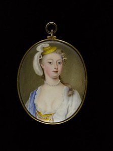 Portrait of a young woman, between 1725 and 1750. Creator: English School.
