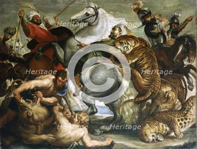 'Tiger, Lion And Leopard Hunt', 1616. Artist: Peter Paul Rubens