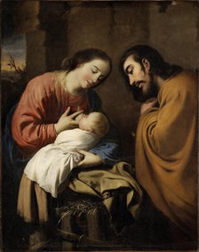 The Holy Family, 1659. Creator: Zurbarán, Francisco, de (1598-1664).