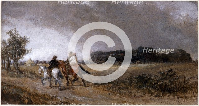 Winchelsea, East Sussex, (1865?) Artist: Sir John Gilbert