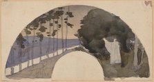 Study for an Archway, 1890/1897. Creator: Charles Sprague Pearce.