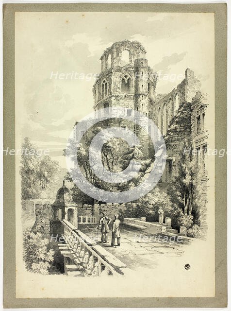 Heidelberg Castle, c.1830. Creator: Unknown.