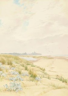 Hunstanton Lighthouse, 1900-1920. Creator: Alfred William Parsons.