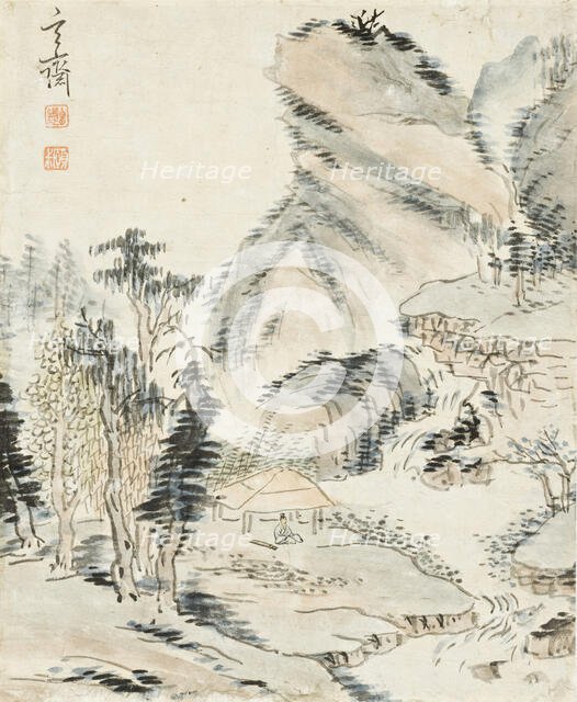 Landscape, 18th century. Creator: Sim Sajong.