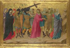 The Way to Calvary (From the Basilica of Santa Croce, Florence), c. 1324-1325. Artist: Ugolino di Nerio (ca 1280-1349)
