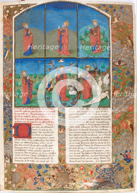 The Creation (From: L'Antiquité Judaïque by Flavius Josephus). Artist: Anonymous 