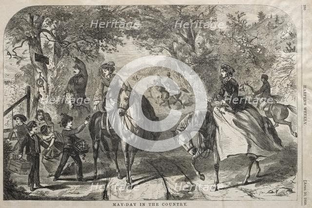 May Day in the Country, 1859. Creator: Winslow Homer (American, 1836-1910).