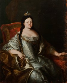 Portrait of Empress Anna Ioannovna (1693-1740), 1730s.